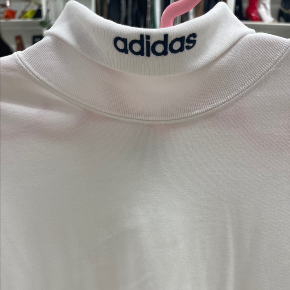 Adidas turtleneck logo top